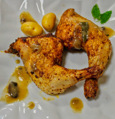 Picture of Cuisses de poulet rôti