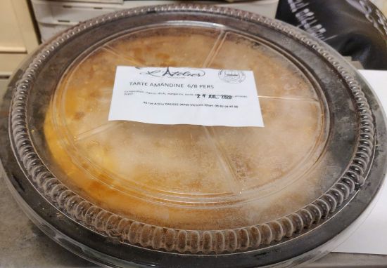 Image de Tarte aux amandine 6/8 personnes