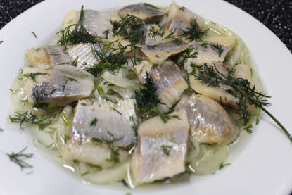 Image de Hareng mariné aux herbes.