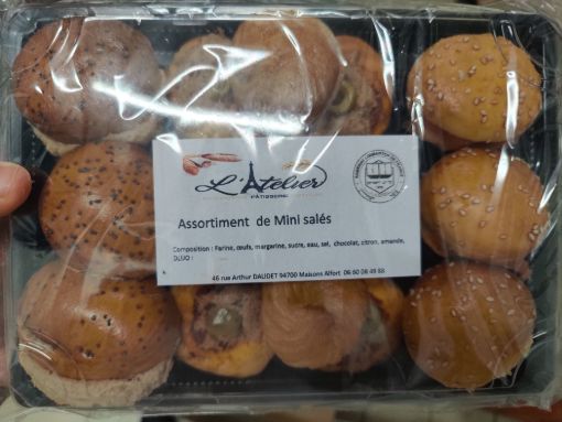 Image de Mini-Salés Assortiment de 15 pièce